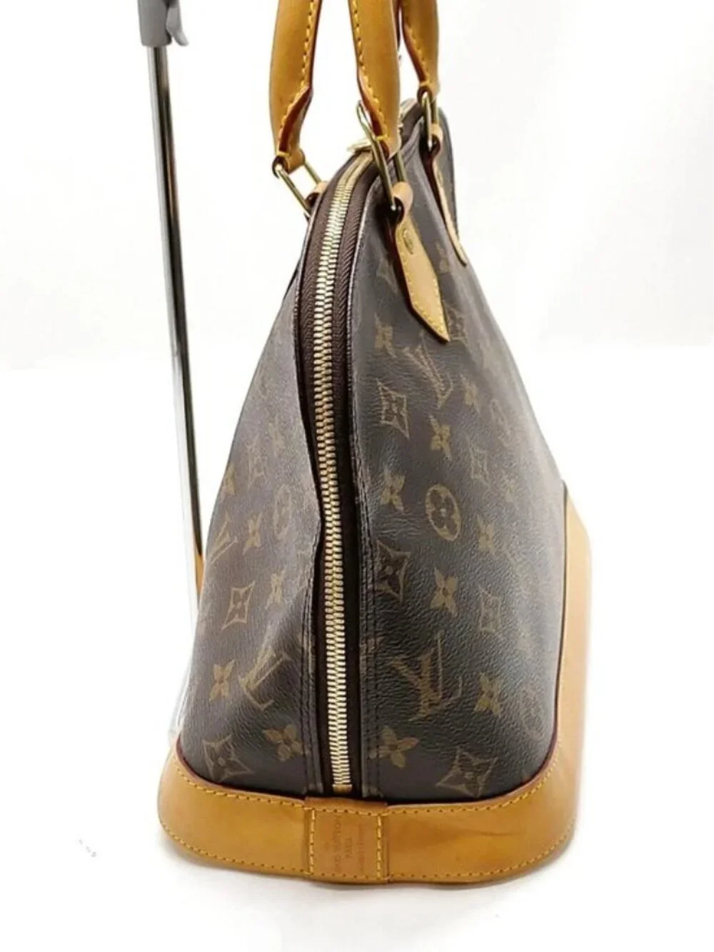 Authentic Louis Vuitton Alma Monogram Satchel Handbag
